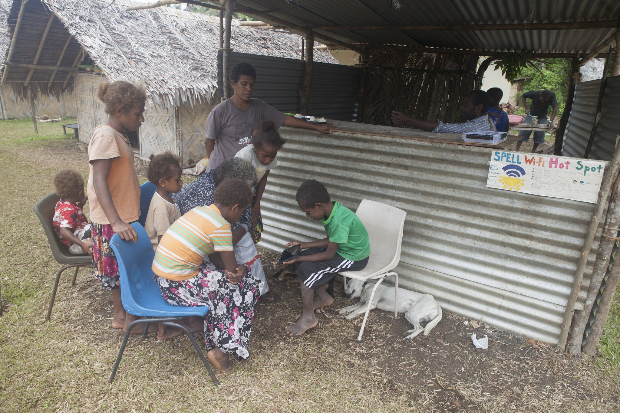 SolarSPELL First Field Update from Alexis & Steve in Naviso, Maewo, Vanuatu: A Smashing Success!