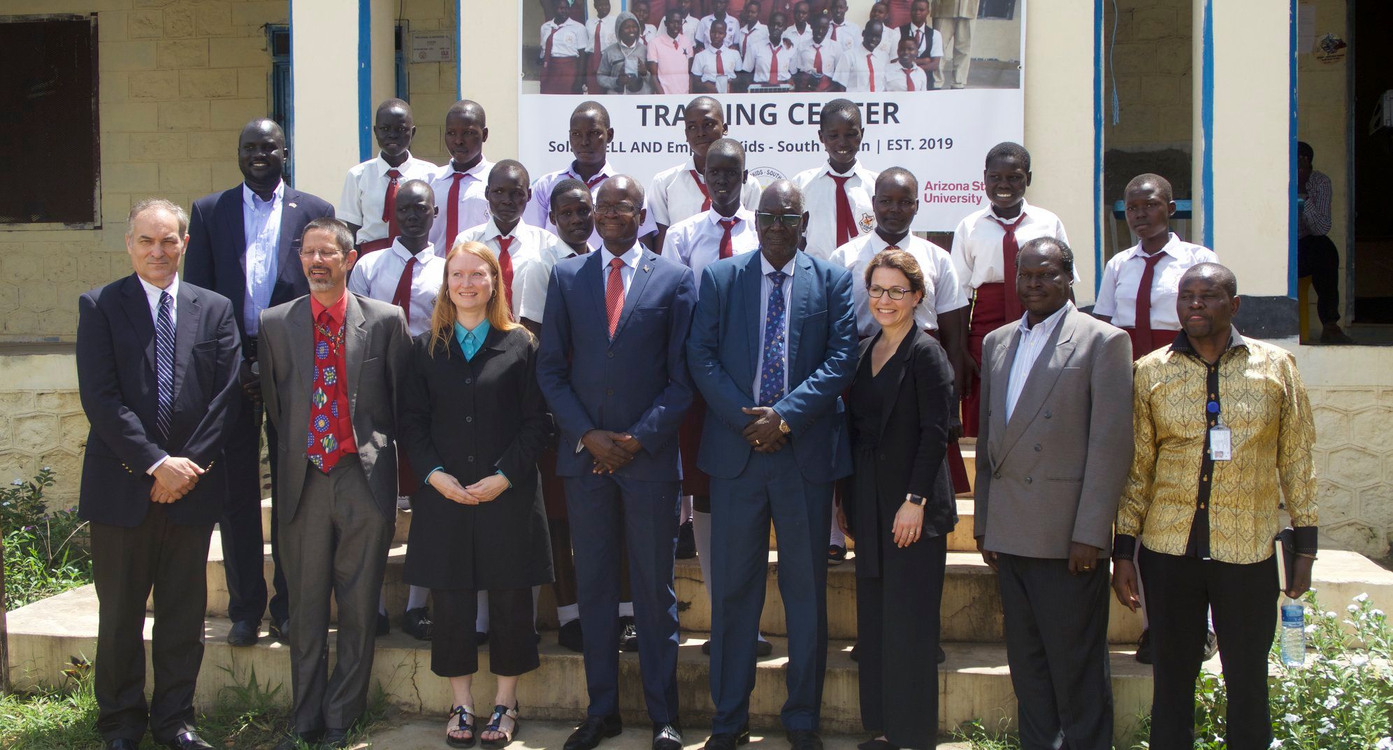 Launching the SolarSPELL Training Center and SolarSPELL Health in Juba, South Sudan