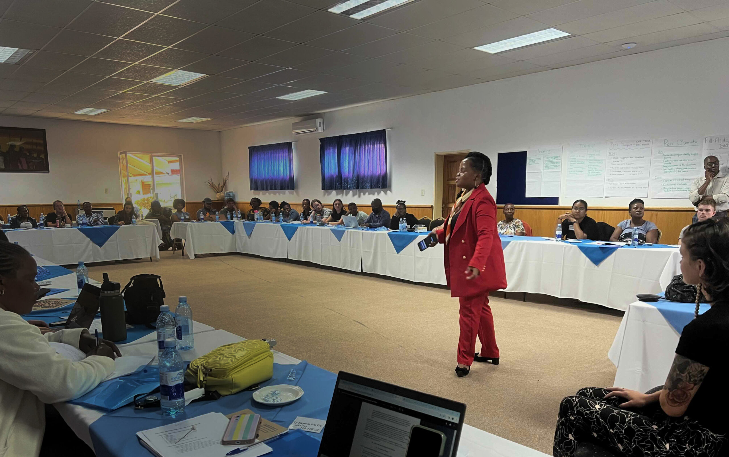SolarSPELL champions support training in Lesotho
